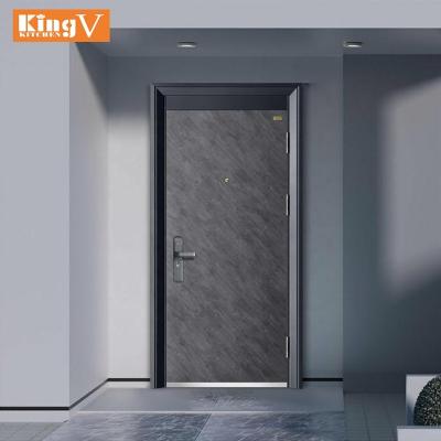 China Foshan waterproof factory specializes in wholesale customization of stainless steel doors, copper doors and large solid doors for sale