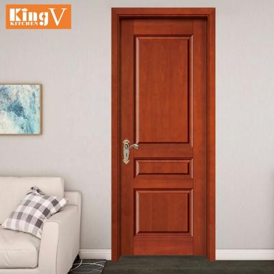 China Modern High Quality Interior Door Designs Solid Wood PVC Door Hotel Room Doors for sale