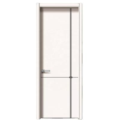 China China Waterproof Internal Fire Scratch Resistant Melamine HPL Wood Laminated Laminated Door for sale