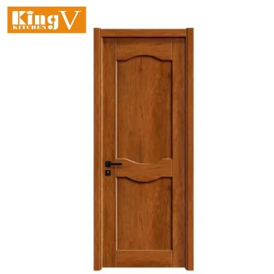 China Cheap Room Waterproof Dark Melamine Removable Bedroom Door With Door Frame Customized Wholesale Price for sale