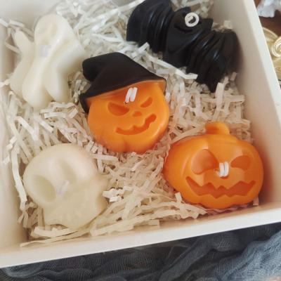 China Weddings Halloween Scented Candles Spooky Bat Up Candles Creative Dress Up for sale