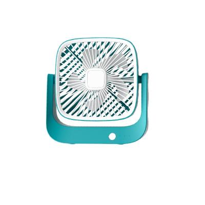 China Mini USB Fan Square Fan Outdoor Office Student Dormitory Desktop Portable Smart Electric Fan for sale