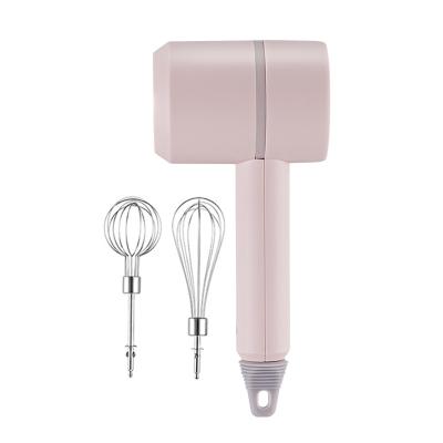 China Cordless Electric Cream Mini Automatic Cake Whisk Home Household Mixer Handheld Rechargeable Mixer for sale