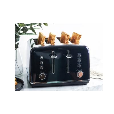 China Household with 3.6 Slice Wide Slot 4 Toaster for sale