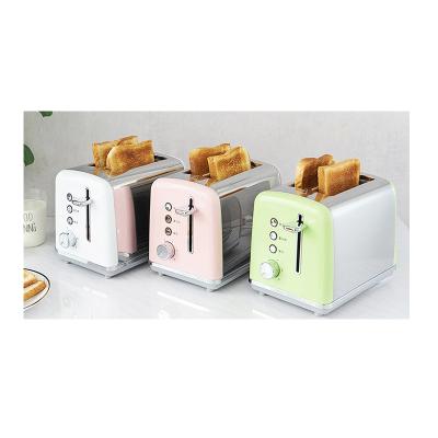 China Household Automatic Stainless Steel Toaster 2 Slices Six-speed Home Small Toaster for sale