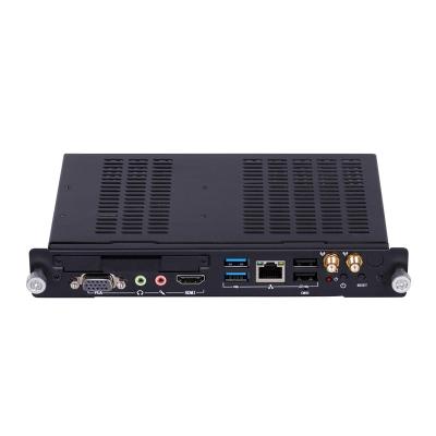 China Directly Sales Mini Pc OPS I3 I5 I7 Ops Mini Pc 4K 128GB Mini Pc 4K 128GB Factory Factory Mini PC OPS Industrial Standard SSD OPD Metal Alloy Fanless+Aluminum for sale