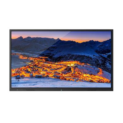 China 55/65/75/86 Inch 4K All In One Interactive Board Portable Interactive Flat Screen 55inches for sale