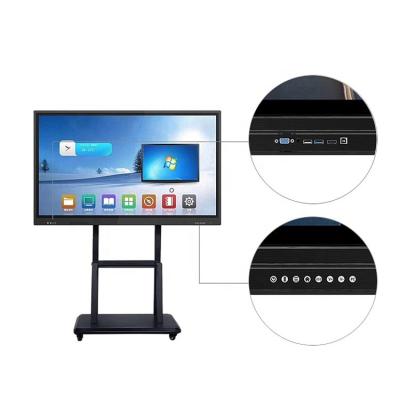 China Aluminum Alloy Frame Touch Screen Wholesale Smart Touch Smart Interactive Whiteboard For E Study for sale