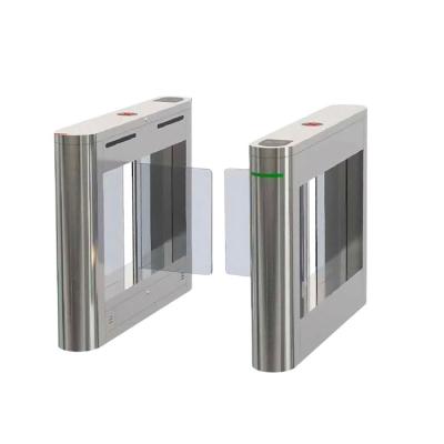 China Indoor/Outdoor With Tent Access Control System Stainless Steel Fast Passage High Speed ​​Security Swing Barrier Turnstile For Office Entrance for sale