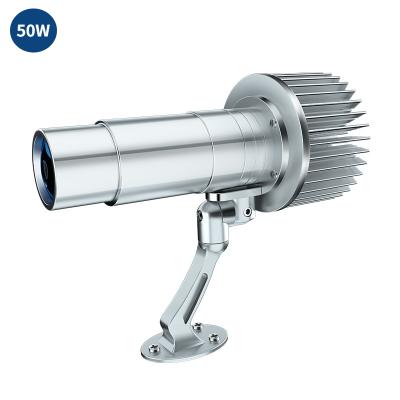 China GOBO 50W Model Static Silver Indoor Static Projector Lamp Custom Logo for sale