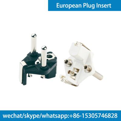 China Residential/General Purpose French Plug Insert (YS-001-V 4.8MM VDE 10/16A Approved Pin Bridge) with Insert Guide Plug Insert for sale