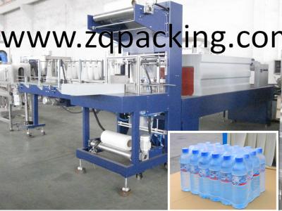 China PE Film Automatic Heat Shrink Packaging Machine / Bottle Packing Machine for sale