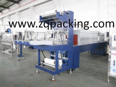 China Automatic Bottle Packing Machine / PE Film Wrapping & Shrink Packing Machine for sale