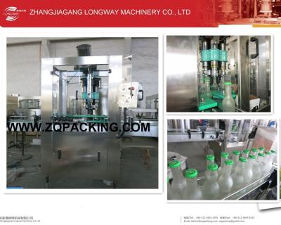 China Fully Automatic Alcohol Filling Machine For Beer/Wine/Vodka Making for sale