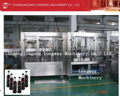 China Longway automatic Glass Bottle Carbonated Drinks Filling Machine / Machinery / Equipment for sale