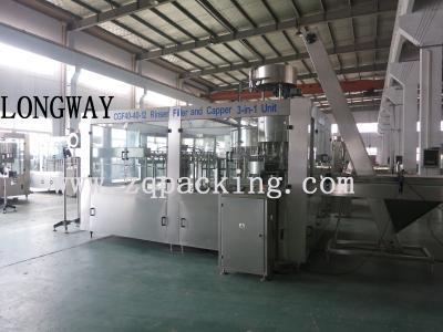 China Bottled Pure Water Filling Machine And Capping Machine 3in1 / pet bottle sunflower oil filling machine for sale