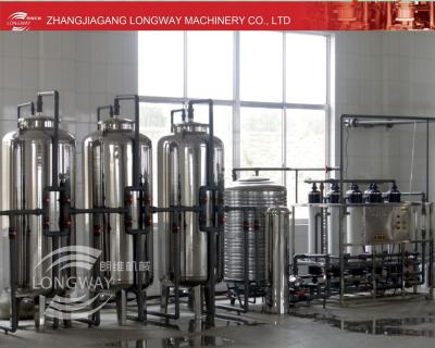 China Zhangjiagang mineral water bottled plant, drink water filling machine 3in1 small plant for sale