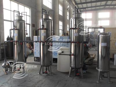 China Different working capacity Stainless steel reverse osmosis ro pure water production line/ pure water treatment for sale