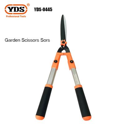 China Anti-Slip Retractable Handle YDS Garden Pruning Hedge Scissors for sale