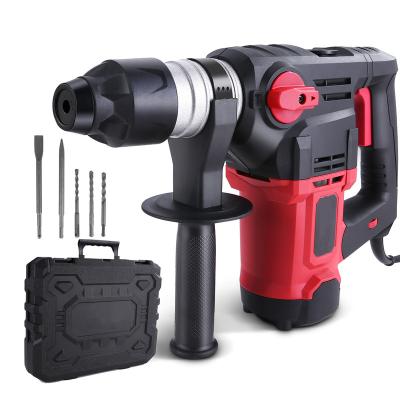 China Meterk 1500w 880rpm BMC+5PCDRILL Concrete HAMMER DRILL US Warehouse Shipping 31.78mm for sale