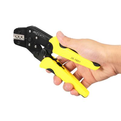 China Professional Steel Wire Crimper Pliers Cable Clamp Wire Meterk Wire Crimping Pliers for sale