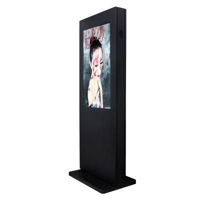 China Outdoor Outdoor Waterproof Digital LCD Display Free Standing Signage Kiosk for sale