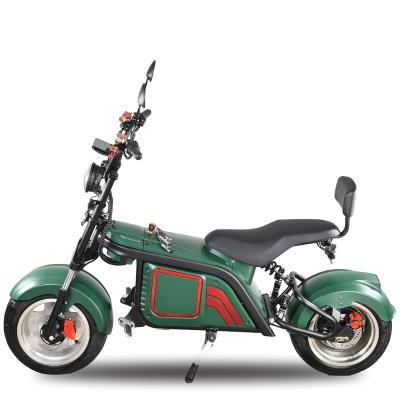 China Fat Citycoco 1500W Unisex Electric Scooter 2000W Adult Off Road Tire With Removable Lithium Battery zu verkaufen