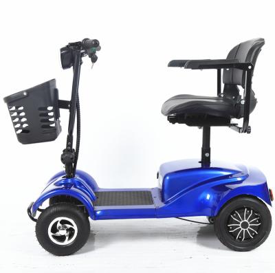 China Hot-selling Four Wheel Electric Scooter For The Elderly And Disabled 3 4 Wheel Scoote Electric Motorcycles 115*53*56 for sale