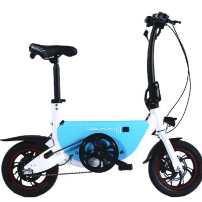 中国 15Â ° Made in China electric fold bikes 12 inch folding electric bike 350w 販売のため