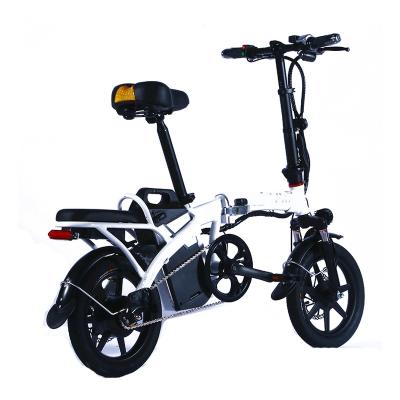 China Aluminum Alloy Folding Ebike Lifetime Free Maintenance 2021 Most Sold Product 14 Inch Shockingproof City Foldable Electric Bike for sale