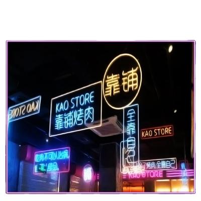 China Buildings Wall Hanging Art Sign Bedroom Decoration Rainbow Fashion Custom Neon Sign Lights Night Lamp Led Neon Sign Light For Home Party for sale