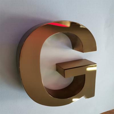 China Buildings Led Metal Custom Letter Commercial Sign Logo Letters 3d Led Outdoor Building Office Signs Advertising Lighting Metal Sign for sale