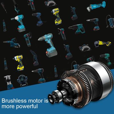 China Factory Supply 2.6Ah 3.0Ah 4.0Ah Brushless Motor Angle Grinder Power Wrench Power Factory Combo Cordless Kit HLTZ-T02 for sale