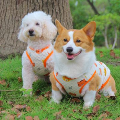 China Viable Vest Teddy Fadou Schnauzer Corgi Hairless Cat Pet Clothes Cotton Autumn and Winter Cotton Dog Vest for sale