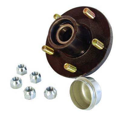 China Trailer Trailer Axle Hub Assembly Semi Trailer Wheel Hub 5 Bolts Wholesale for sale