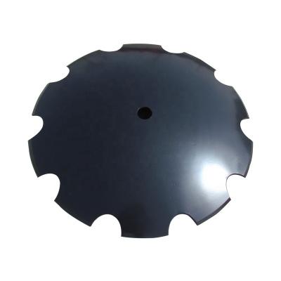 China Notched Machinery Repair Shops Harrow Disc Plow Disc Blade Spare Parts For Tiller Use for sale