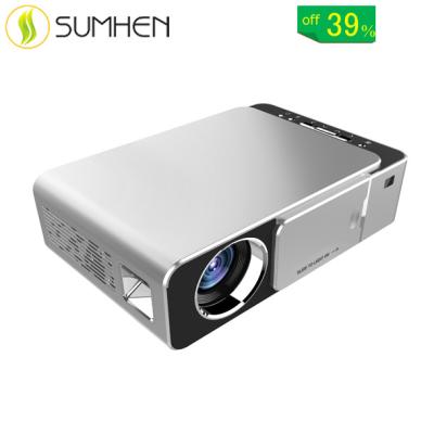 China T6 LCD LED Projector 70 Lumens Mini 1080P Resolution 1920 Projector For YG200 YG300 UC46+ for sale