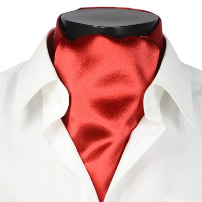 China Business Polyester Satin Solids Colors Neckerchief Plain T-Shirt Neckerchief Suitable For Men for sale