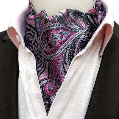 China Best Quality Jacquard Hot Selling Men's Paisley Scarf Tie Neck Tie Wholesale for sale