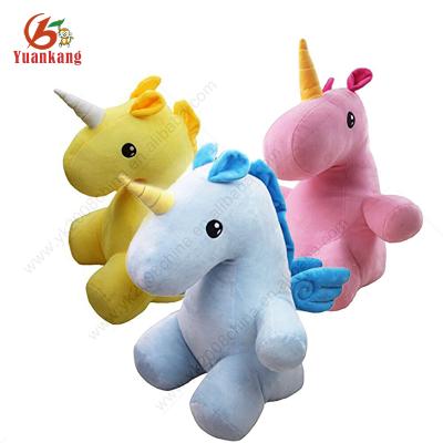 China Toy Series Make Design Your Own Animal Custom Stuffed Embroidery Unicorn Plush Soft Animal Doll Toy for sale