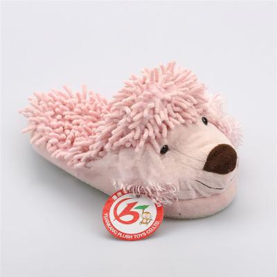 China Fashion \ Custom Animal Slippers Fuzzy Cute Plush Comfortable \ Durable For Adults for sale