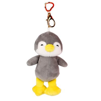 China Plush Toy 10cm Mini Plush Penguin Keychain Cute Animal Shaped for sale