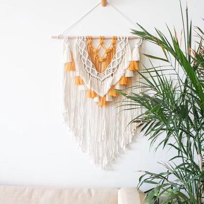 China Decor Boho Cotton Macrame Wall Hanging Handmade Tapestries Home Decor for sale