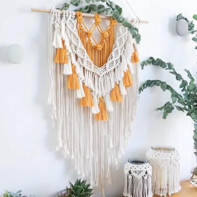 China Hot Selling Macrame Wall Decor Home Decor Russian Tapestry for sale