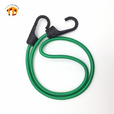 China Viable Customizable Bungee Luggage Ties Rope Hooks Stretch Bike Rope Bungee Cord for sale