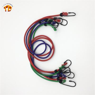 China High Quality Sustainable 8MM 10MM Bungee Bungee Luggage Ties Rope Hooks Stretch Bike Rope for sale