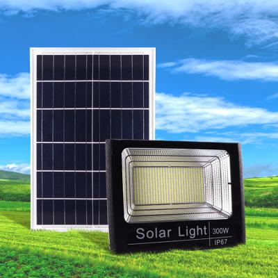 China Outdoor Garden+ROAD Ip67 Sensor Flood Light DC 150w Warm White Led Solar Panel Flood Light for sale