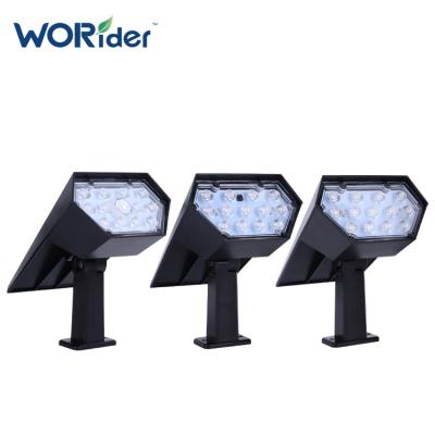 China Garden National Flag Outdoor Waterproof IP68 Solar Spotlight Stage Lights RGB for sale