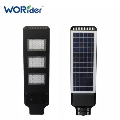 China HIGHWAY 100W 200W Led Aluminum Solar Powered Street Light System With Sensor for sale