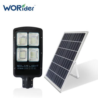 China ROAD Parking Lot Lights IP65 200W Outdoor Solar Waterproof Solar Street Light for sale